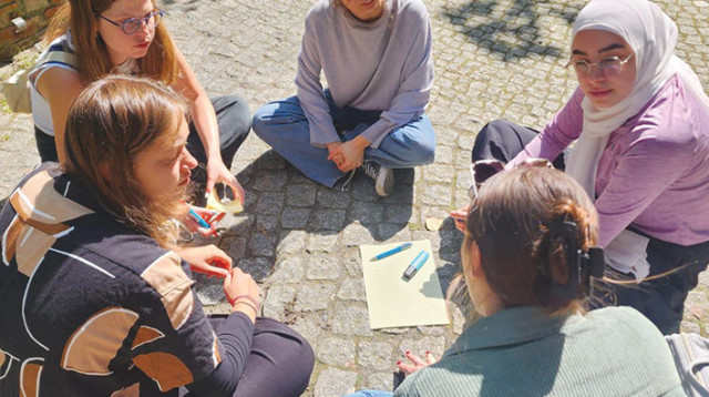 מתוך מפגש בפרויקט (צילום: באדיבות תנועת הצופים)