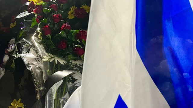 מהלווייתו של סרן יהונתן (ג׳וני) קרן ז''ל (צילום: ללא קרדיט)