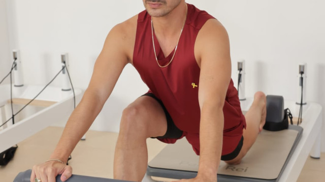 איתי תורג'מן באימון של panta rei (צילום: רפי דלויה)