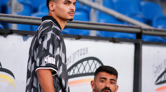 שחקן עירוני קרית שמונה חמזה שיבלי (צילום: קובי אליהו)