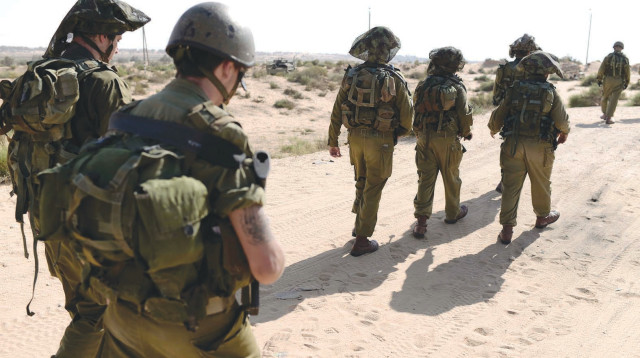 חיילי מילואים (צילום: תומר נויברג, פלאש 90)