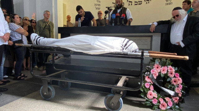 הלווית יעקב כהן (צילום: אבשלום ששוני)