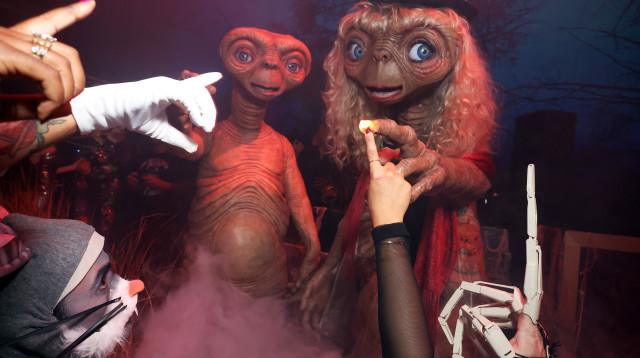 ום קאוליץ והיידי קלום במסיבת ליל כל הקדושים השנתית ה-23 של היידי קלום (צילום: Mike Coppola/Getty Images for Heidi Klum Halloween)