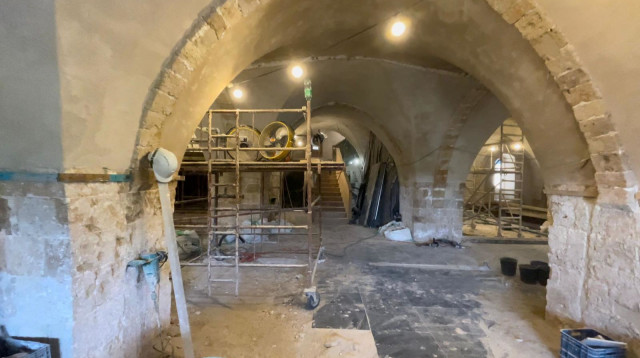 שיפוץ תיאטרון הסימטה (צילום: ניר דוד)