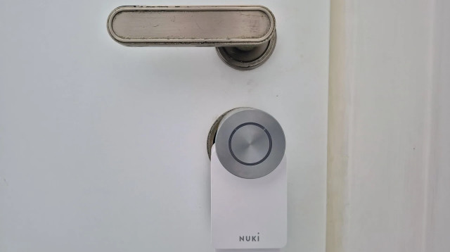 Nuki – Smart Lock Pro דור 4 (צילום: צחי הופמן)