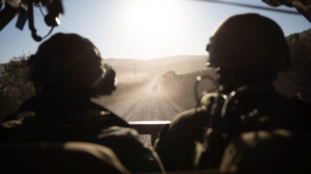 פעילות כוחות צה"ל בדרום לבנון (צילום: דובר צה"ל)