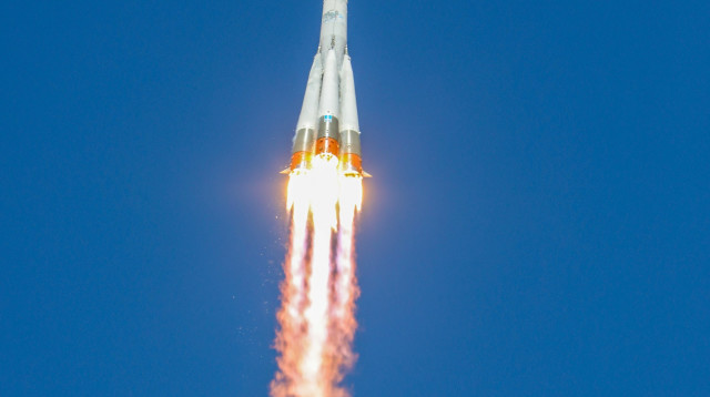 רקטת "סויוז" בה ייעשה שימוש בשיגור הלוויינים האיראניים מרוסיה (צילום: רויטרס)