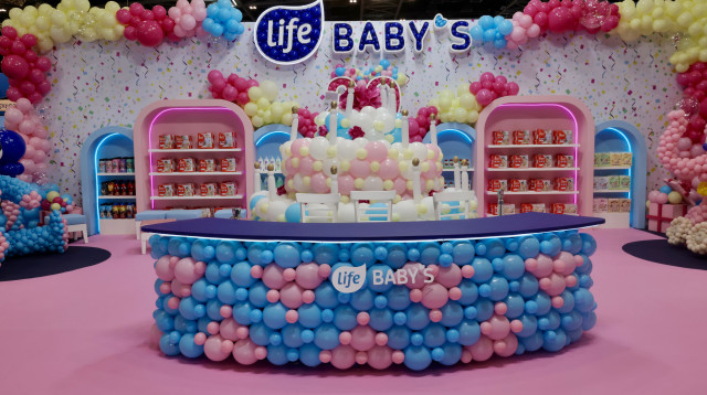 מותג Life חוגג 30 בתערוכת בייבילנד 2024 (צילום: רונן טופלברג)