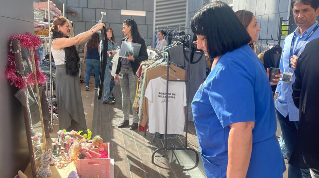 יריד יד שנייה באסותא (צילום: דוברות אסותא)