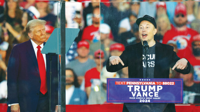 דונלד טראמפ ואילון מאסק: שילוב מנצח (צילום: רויטרס)