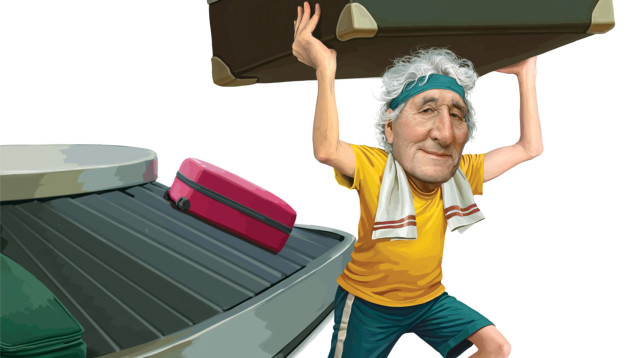 טיסה נעימה: אם אתה הולך במטוס מהשירותים חזרה למושב שלך, זה הטיול הכי ישראלי שיש (צילום: איור: אופיר בגון)