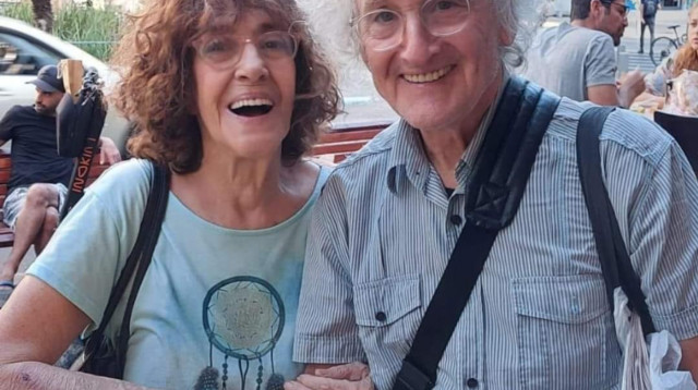 ישראל ומיקי גוריון (צילום: פרטי)