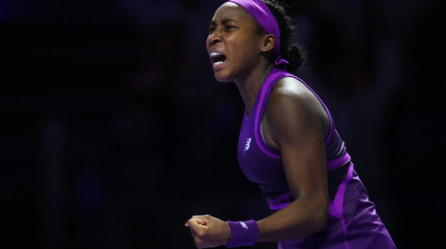 קוקו גוף טניסאית אמריקאית (צילום: רויטרס)