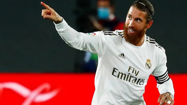 שחקן ריאל מדריד סרחיו ראמוס (צילום: רויטרס)