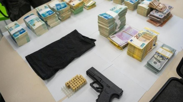 הפשיטה בכפר כנא (צילום: דוברות המשטרה)