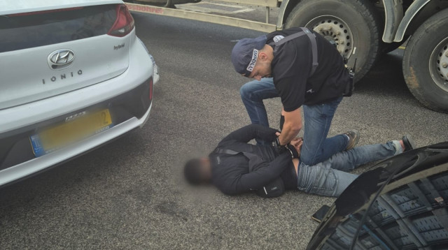 מעצר חשודים- רצח נשים במגזר הערבי (צילום: דוברות המשטרה)