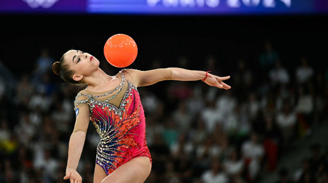 דריה אטמנוב, מתעמלת אומנותית ישראלית (צילום: GettyImages)