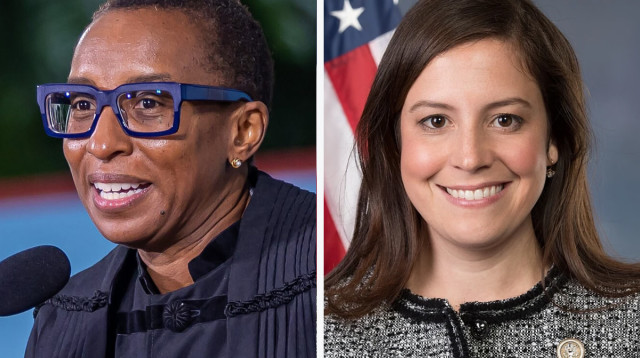 אליס סטפאניק, קלודין ג'יי (צילום: Wikimedia Commons)