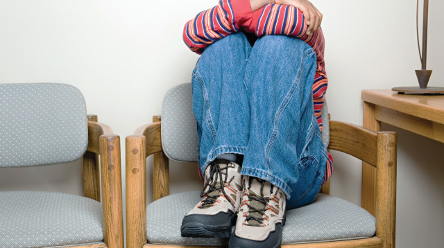 ילד קטן מפחד (צילום: אינגאימג)