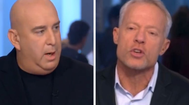 ניר דבורי, אביב בושינסקי (צילום: חדשות 12)