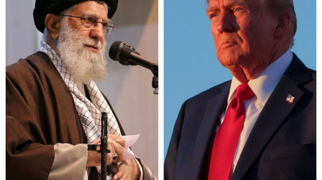 דונלד טראמפ, עלי חמינאי (צילום: רויטרס)