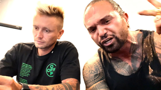 מישל טרוני ודניס צ'רקוב (צילום: צילום מסך מתוך יוטיוב)