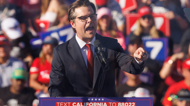 מאט גץ, מועמדו של טראמפ לתפקיד התובע הכללי (צילום: רויטרס)