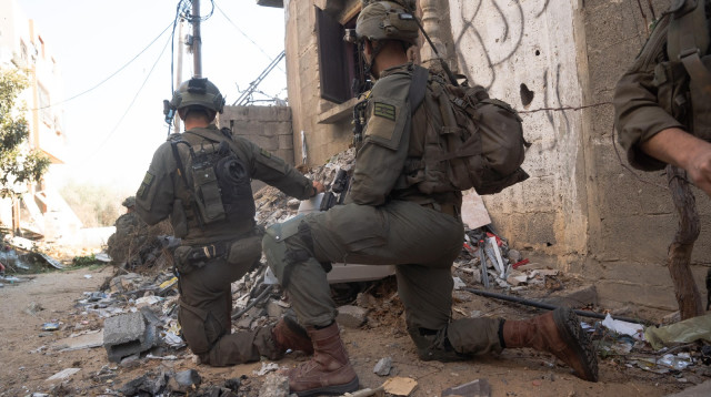 פעילות כוחות צה"ל ברצועת עזה (צילום: דובר צה"ל)