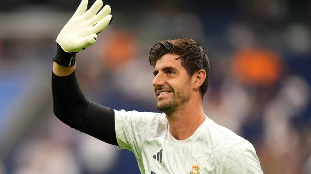 טיבו קורטואה שוער ריאל מדריד (צילום: GettyImages)