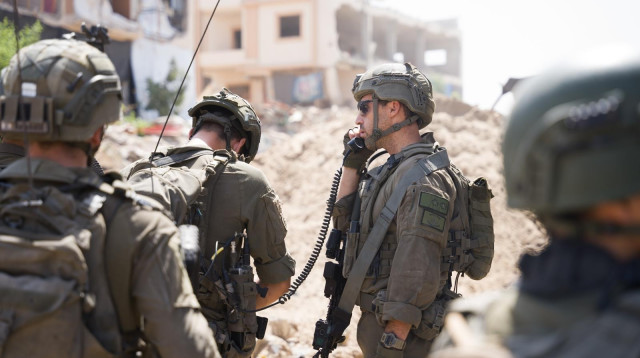 סא״ל בניה הר זהב (צילום: דובר צה"ל)