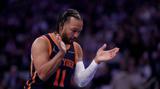 ג'יילן ברונסון, ניו יורק ניקס (צילום: GettyImages, Elsa)