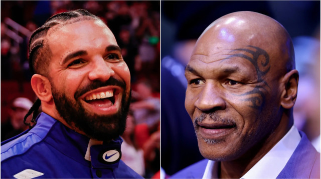 מפוצלת דרייק, מייק טייסון (צילום: GettyImages, Carmen Mandato, Francois Nel)