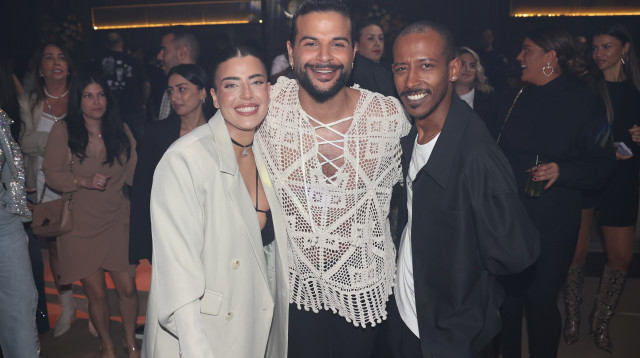 מימין, אברהם אקלום, ליאל קוצרי וספיר בורגיל (צילום: אור גפן)