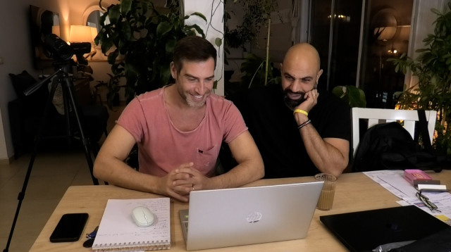 נאור זילברמן באבא חדש x 2 (צילום: צילום מסך)