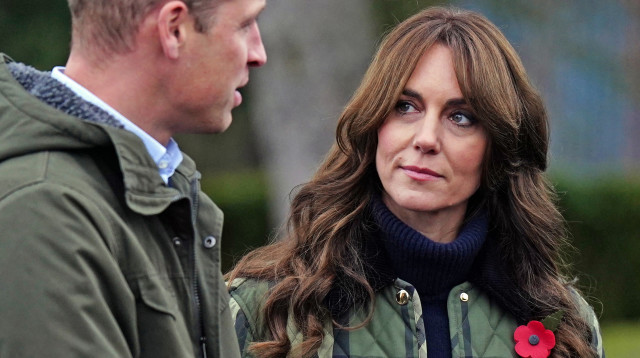 הנסיכה קייט, הנסיך ויליאם (צילום: רויטרס)