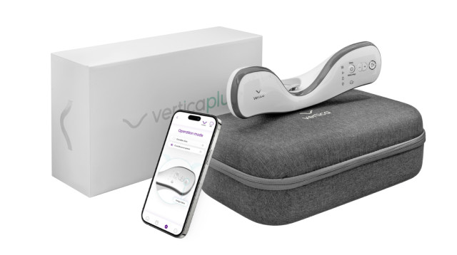 מכשיר הורטיקה פלוס המאפשר טיפול ביתי בעזרת אפליקציה (צילום: תומאס סולינסקי)