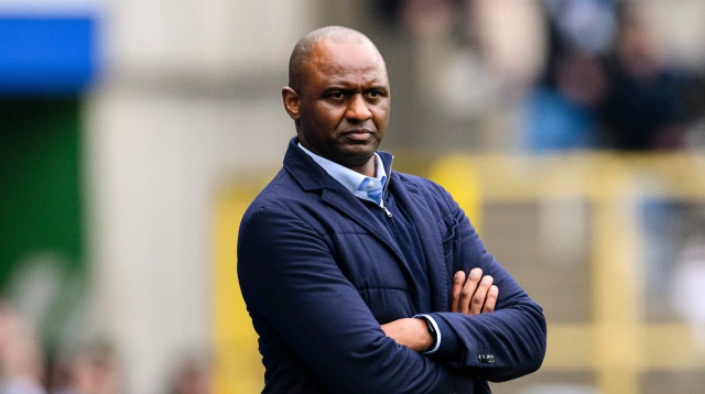 פטריק ויירה בימין כמאמן שטרסבורג (צילום: GettyImages, Eurasia Sport Images)