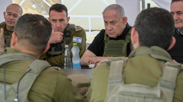 בנימין נתניהו, הרצי הלוי (צילום: מעיין טואף, לע"מ)