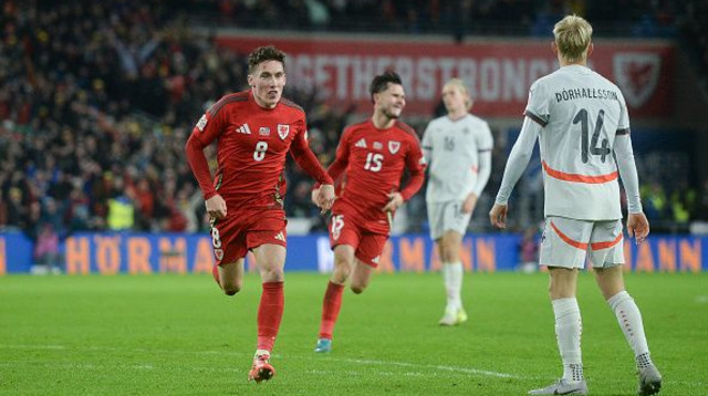 נבחרת ויילס (צילום: Ian Cook - CameraSport)