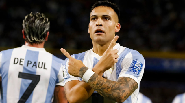 לאוטרו מרטינס, נבחרת ארגנטינה (צילום: אימג'בנק  GettyImages, Carlos Sipan/Eurasia Sport)