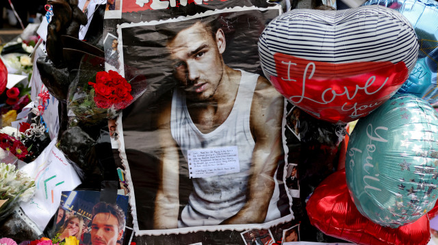 הלווייתו של ליאם פיין (צילום: רויטרס)