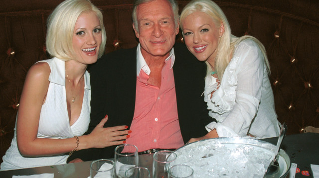 ברידג'ט מרקוורדט, יו הפנר, הולי מדיסון (צילום: David Klein)