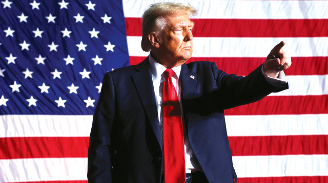 טראמפ במסע בחירות 2024 (צילום: רויטרס)