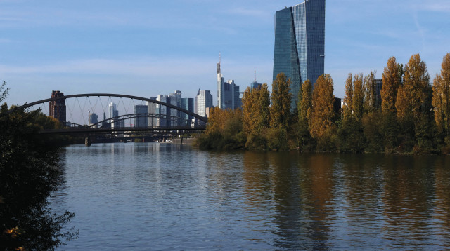 בניין הבנק המרכזי של אירופה (ECB) בפרנקפורט (צילום: רויטרס)