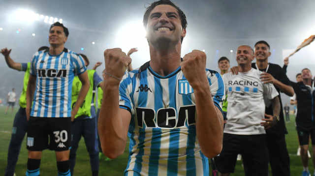 שחקן ראסינג סנטיאגו סוסה (צילום: GettyImages, Marcelo Endelli)