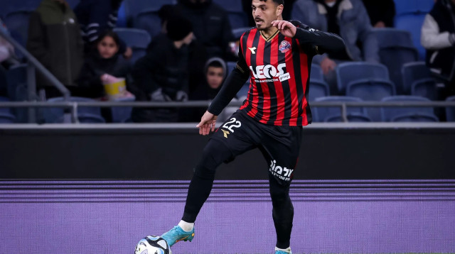 ינון אליהו הפועל חיפה (צילום: מאור אלקסלסי)