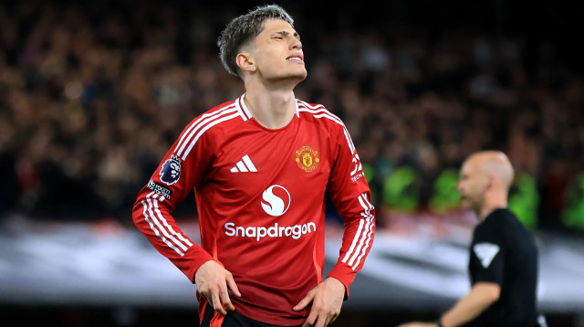שחקן מנצ'סטר יונייטד אלחנדרו גרנאצ'ו (צילום: GettyImages, Stephen Pond)
