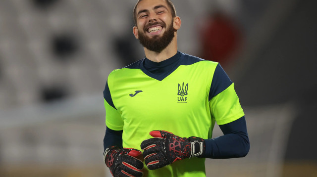 שוער הנבחרת הצעירה של אוקראינה, גאורגי ירמקוב (צילום: GettyImages, Jonathan Moscrop)