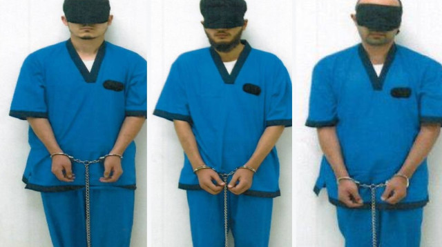 החשודים ברצח שליח חב"ד (צילום: רשתות ערביות)