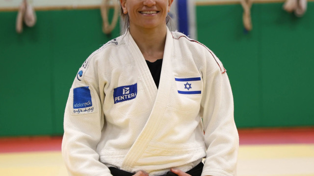 הג'ודוקא הישראלית תמנע נלסון לוי (צילום: דני מרון)